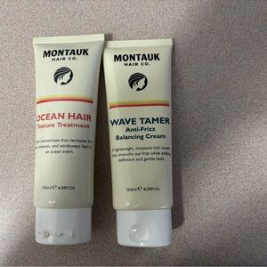 Montauk Wave Tamer Anti-Frizz Balancing Cream + Ocean Hair Texture Treatment